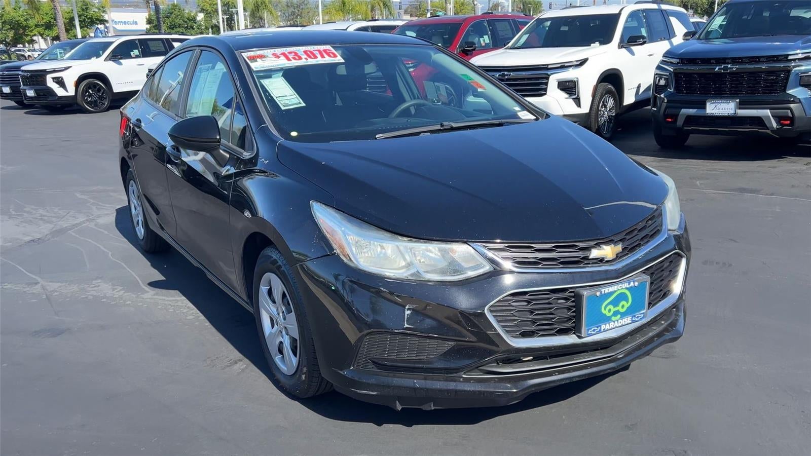 Used 2017 Chevrolet Cruze LS with VIN 1G1BC5SM0H7211966 for sale in Temecula, CA