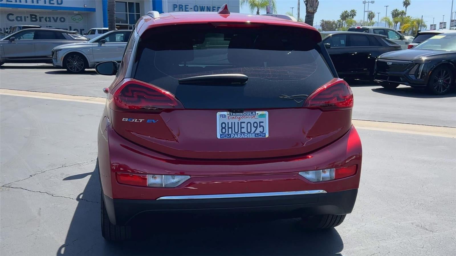 Used 2019 Chevrolet Bolt EV Premier with VIN 1G1FZ6S07K4105025 for sale in Temecula, CA