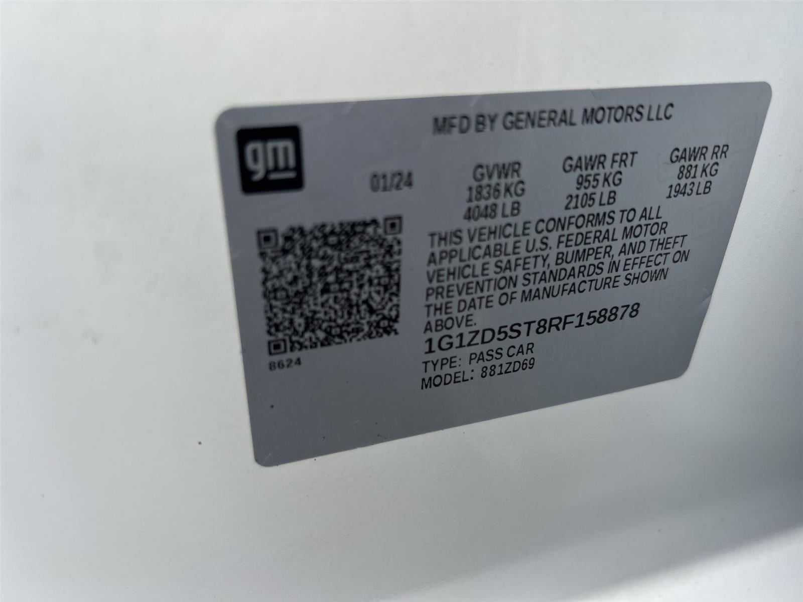 2024 Chevrolet Malibu 1LT