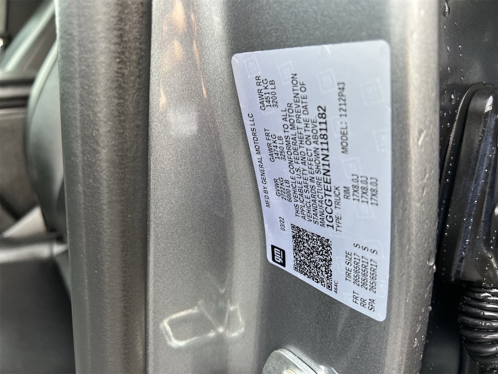 2022 Chevrolet Colorado ZR2