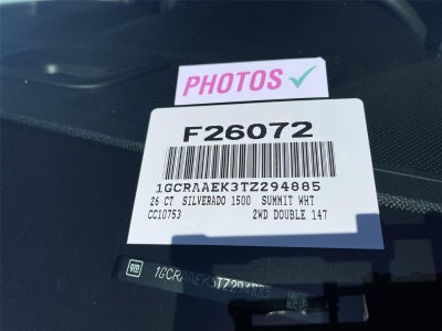 2026 Chevrolet Silverado 1500 WT