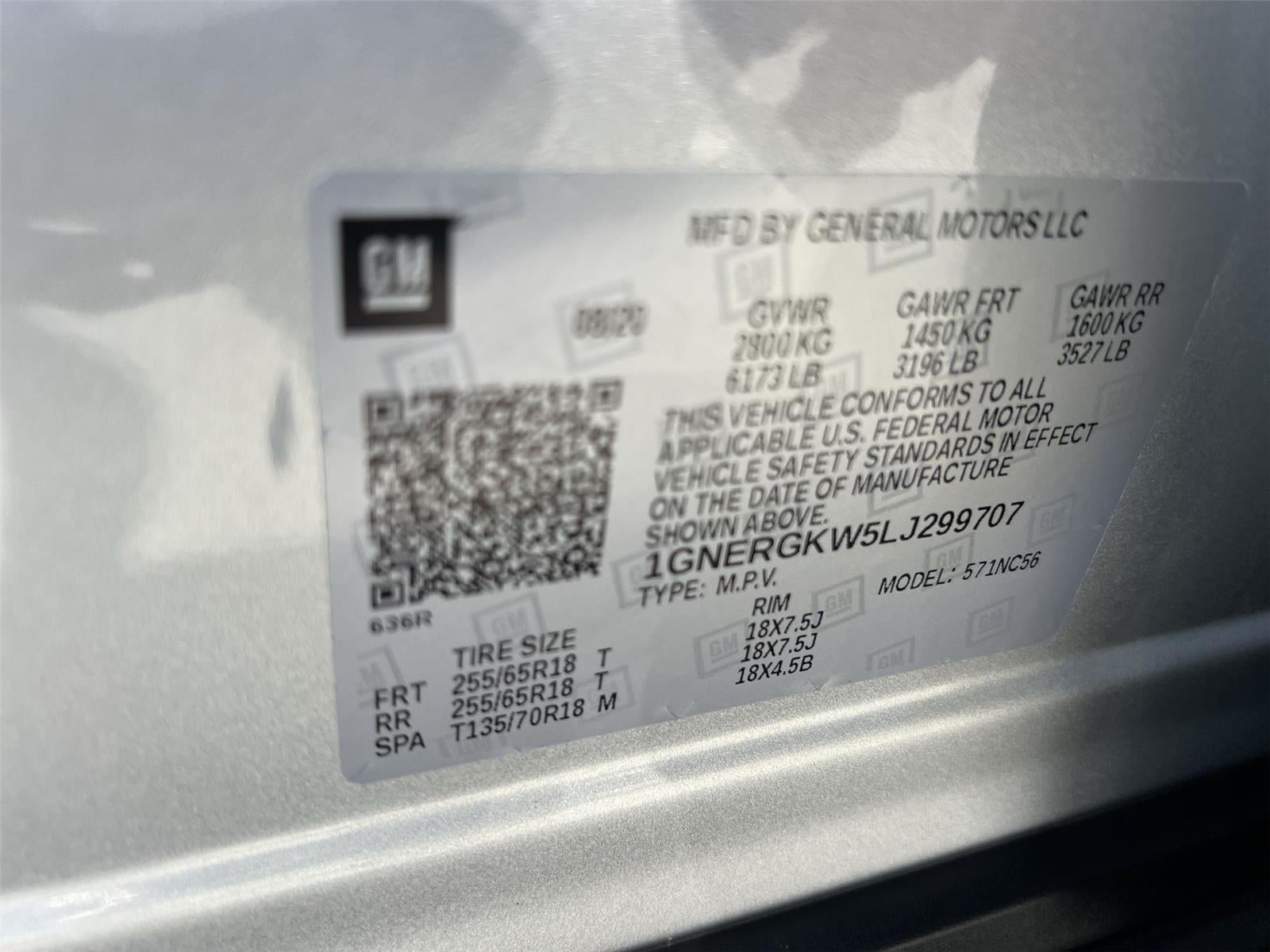 2020 Chevrolet Traverse LT Cloth