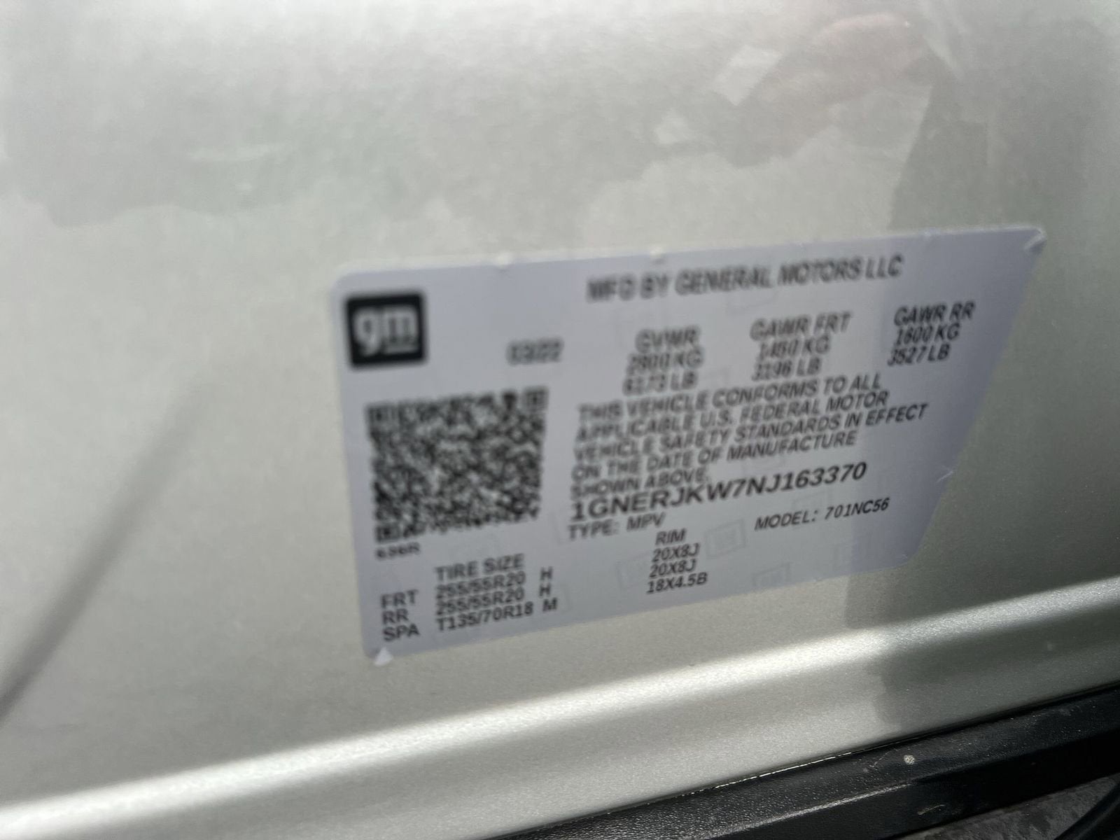 2022 Chevrolet Traverse RS