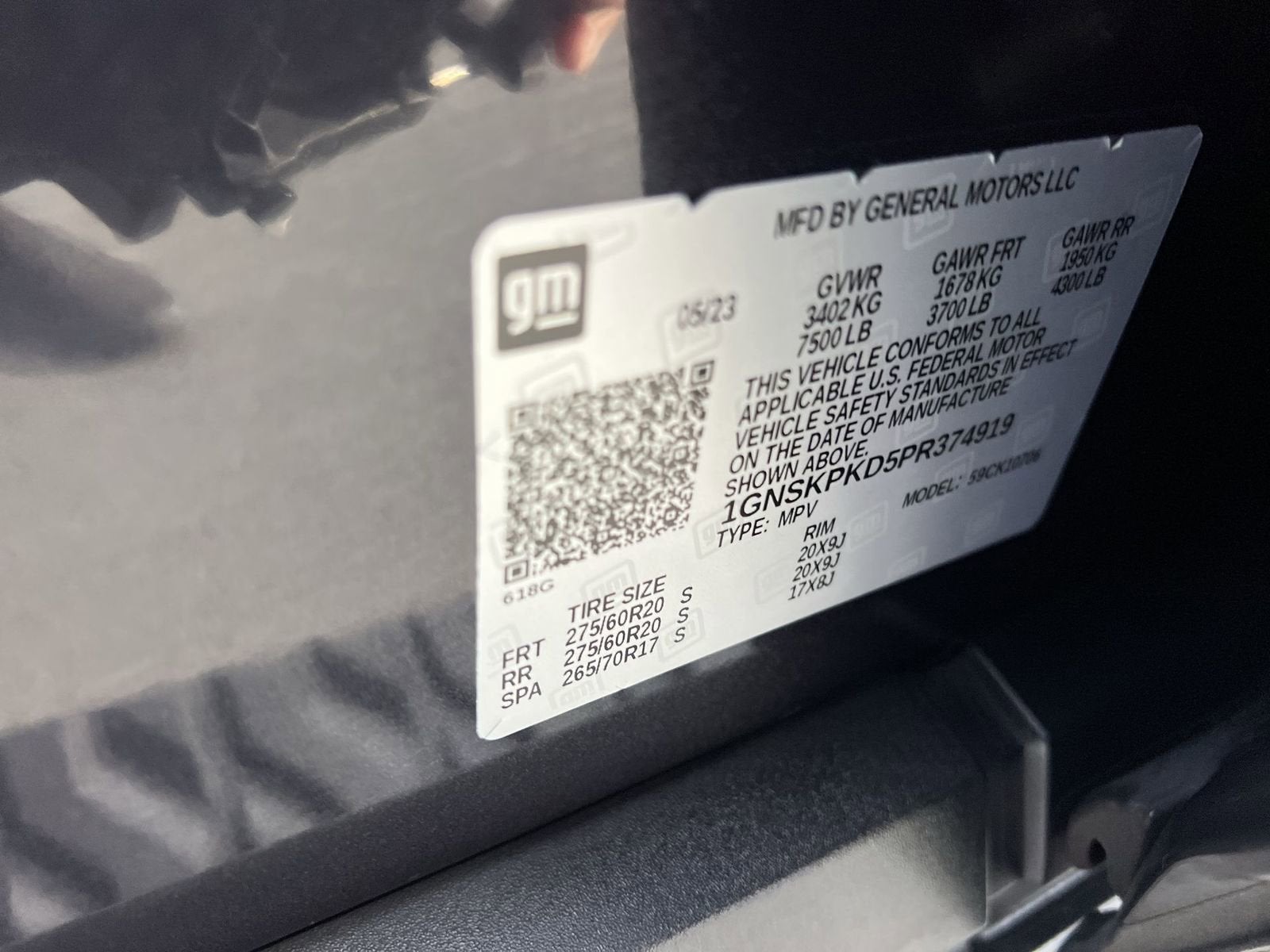 2023 Chevrolet Tahoe Z71