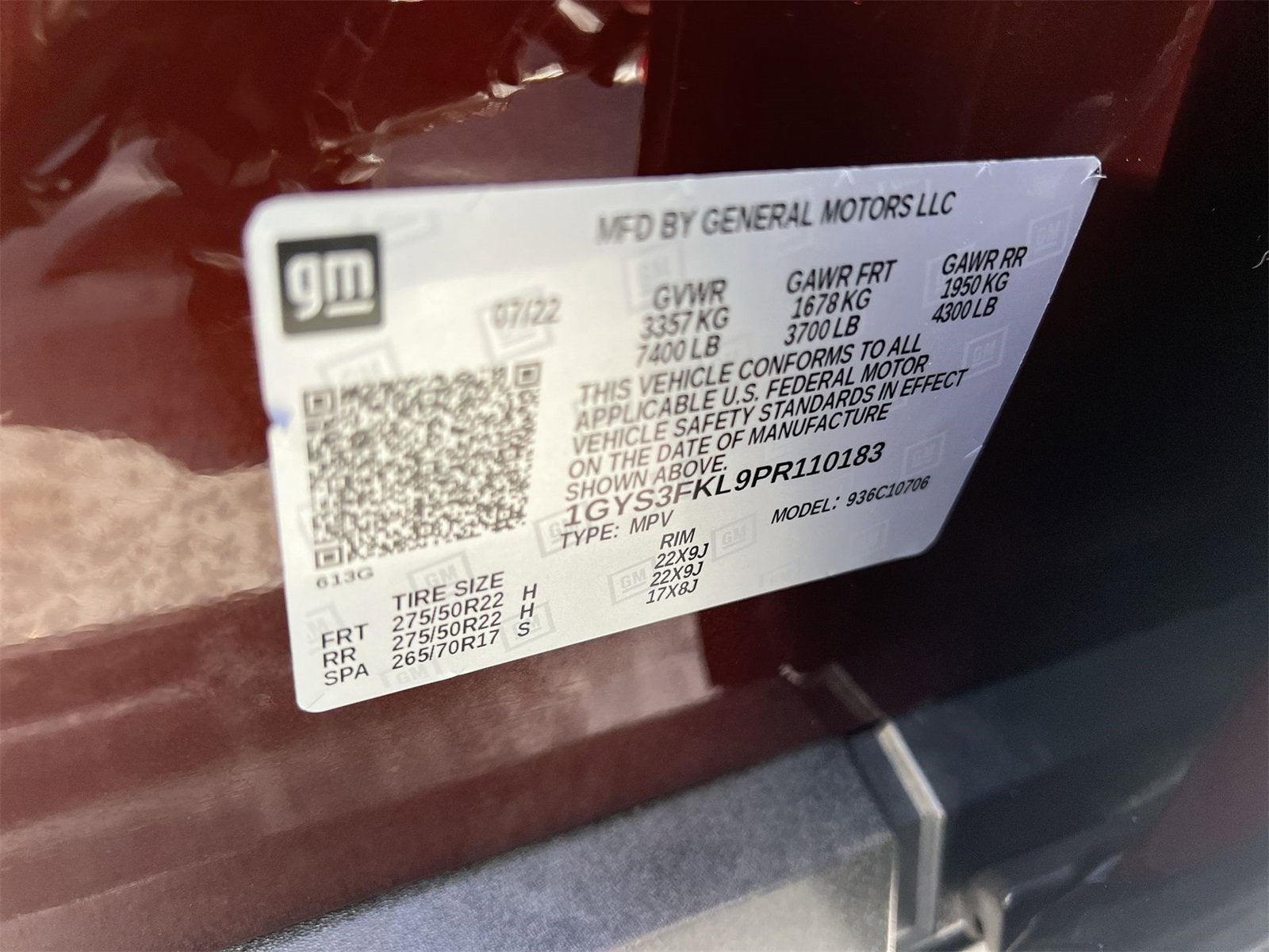 2023 Cadillac Escalade Sport