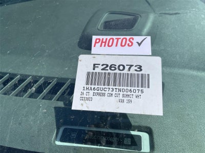 2026 Chevrolet Express Cutaway 4500 2WT