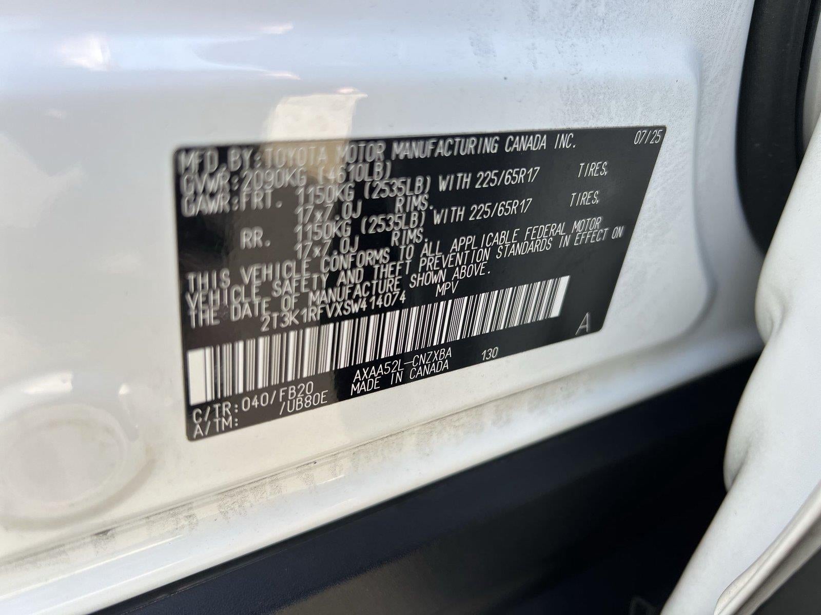 2025 Toyota RAV4 LE