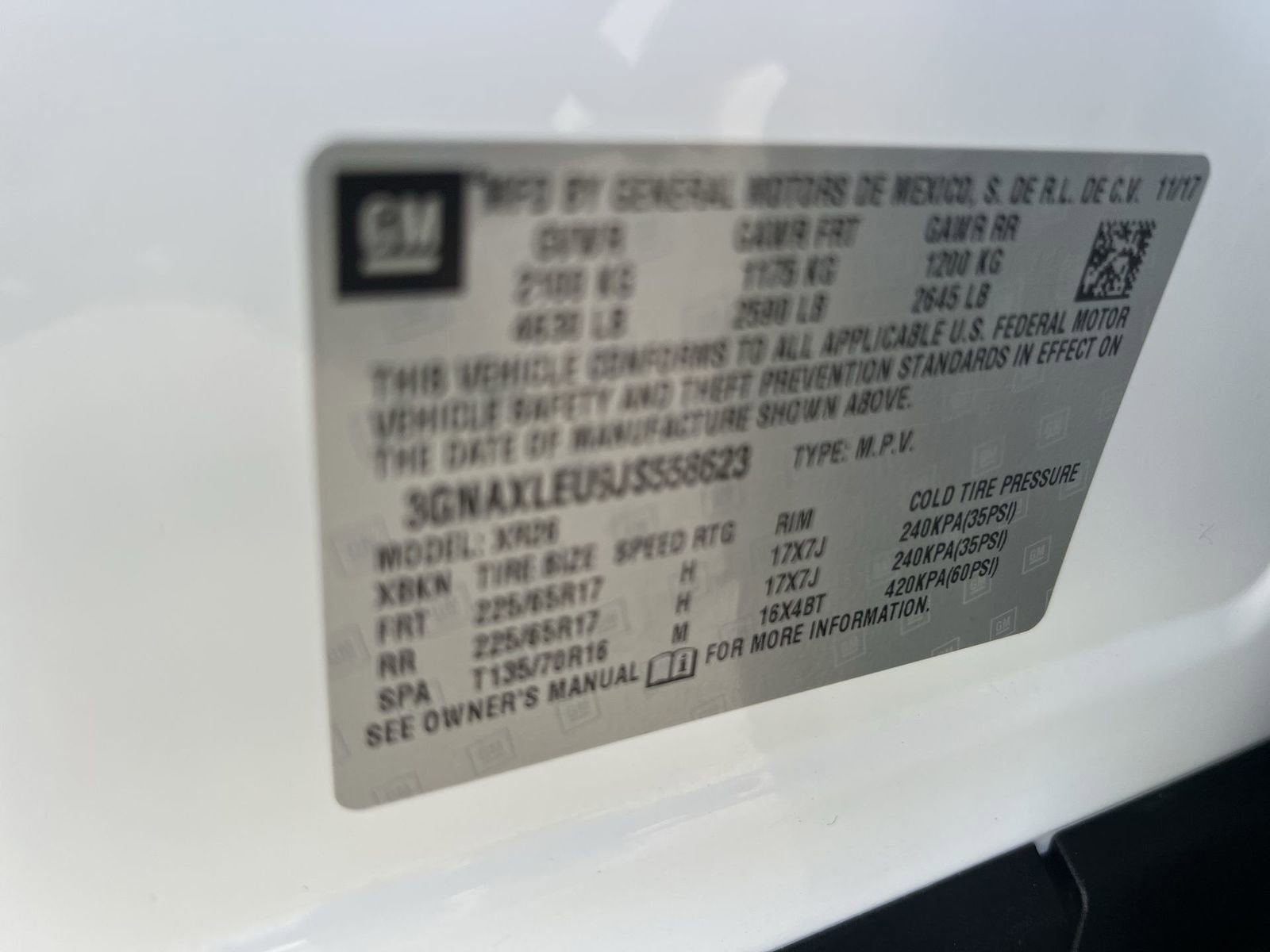 2018 Chevrolet Equinox LT