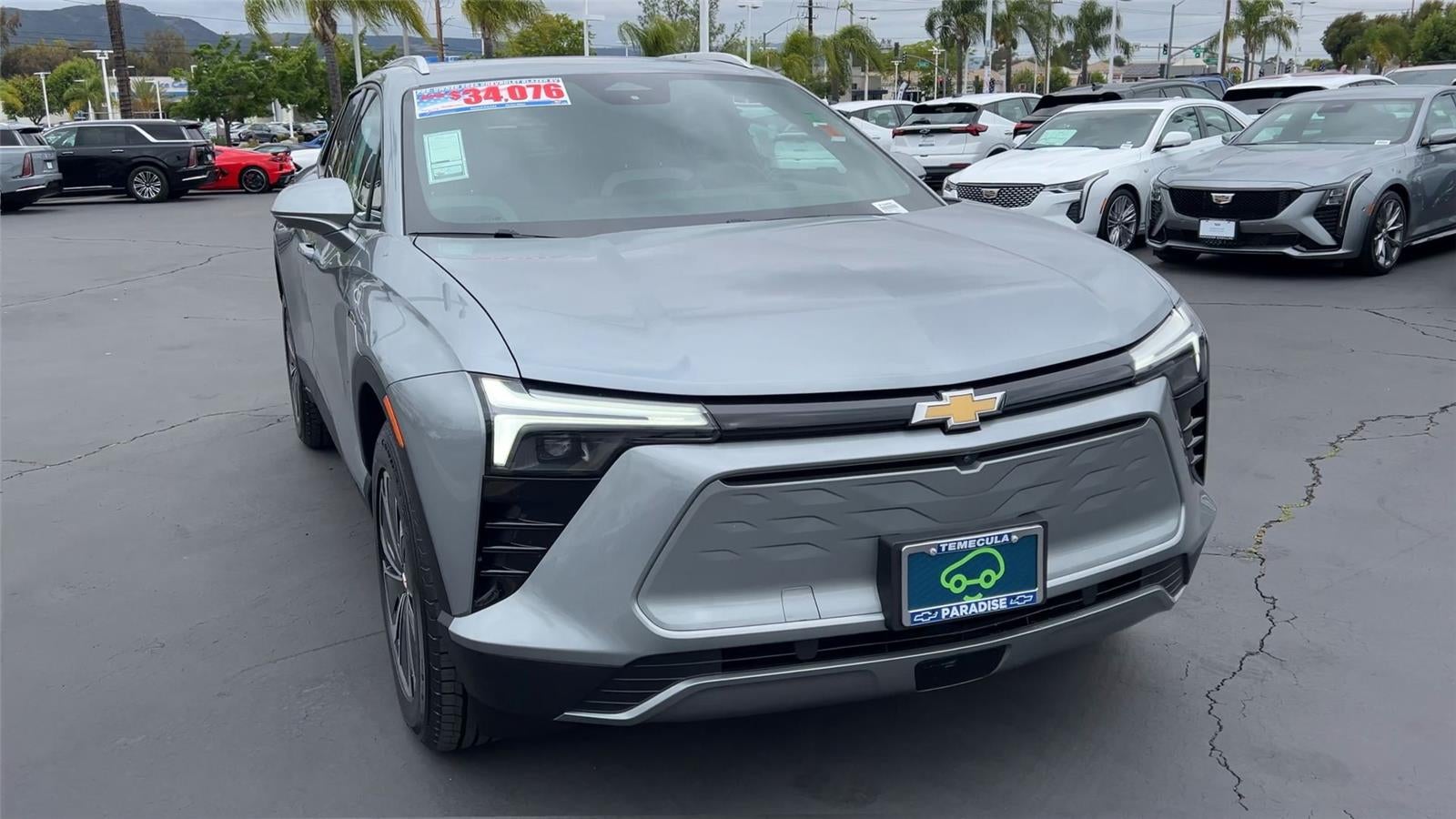 Used 2024 Chevrolet Blazer EV LT with VIN 3GNKDBRJ0RS199147 for sale in Temecula, CA