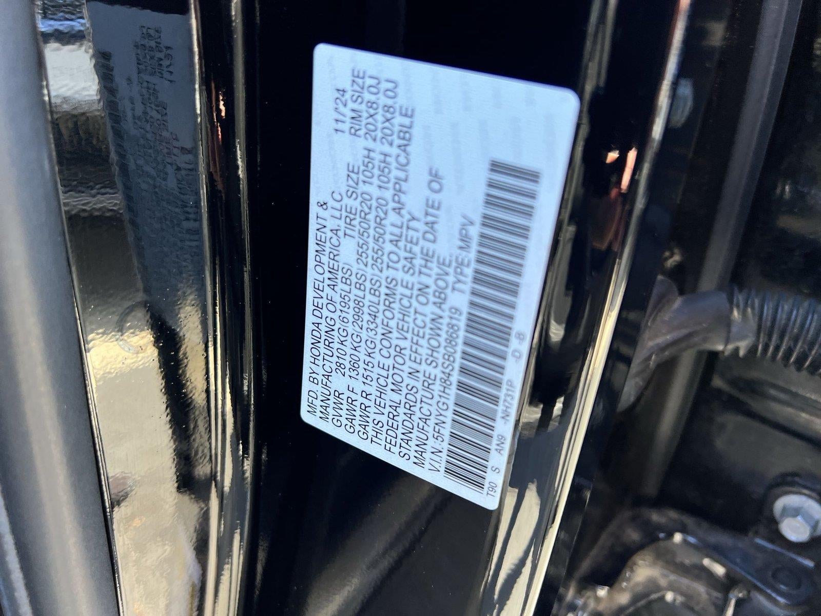 2025 Honda Pilot Elite