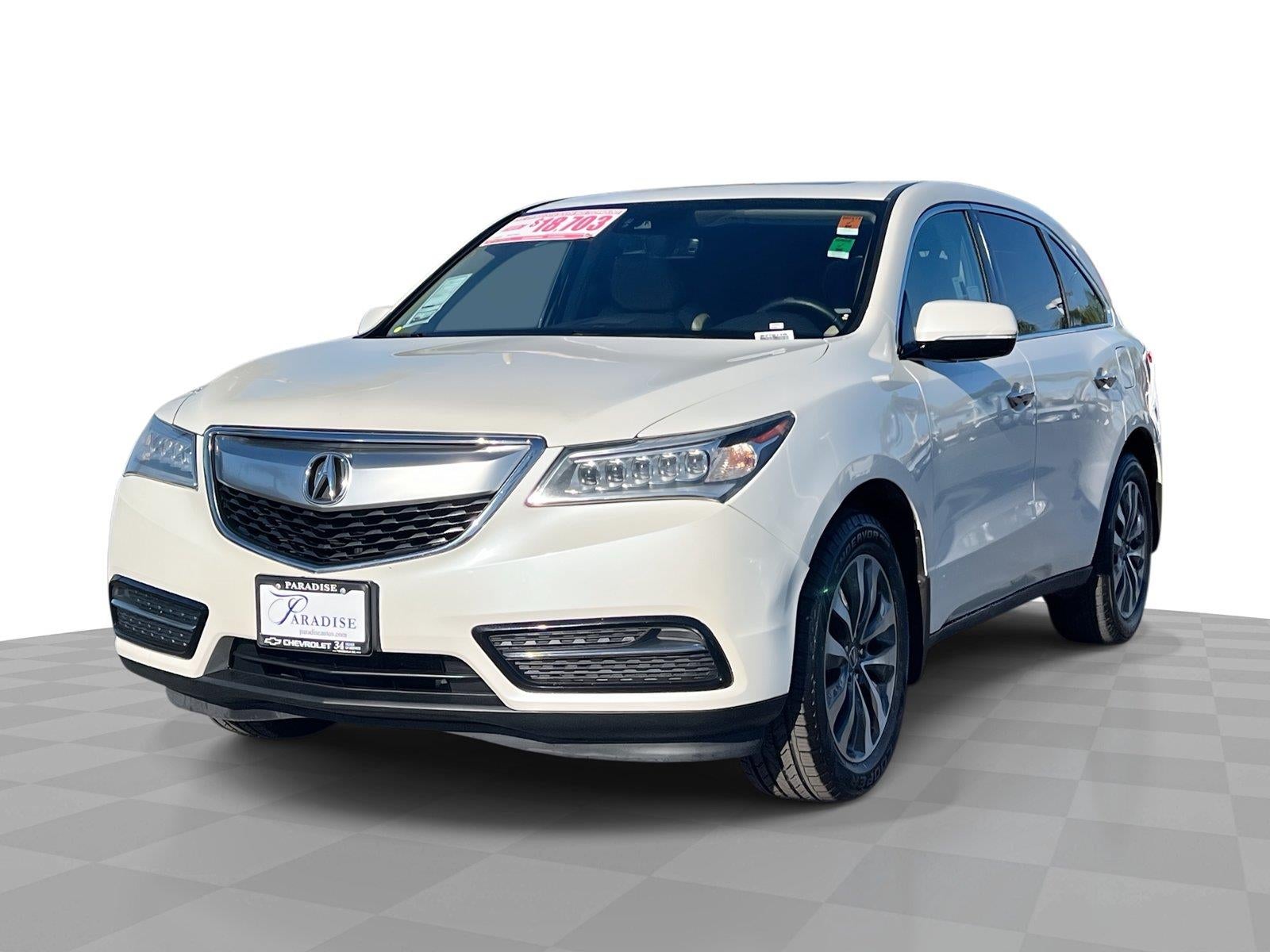 2016 Acura MDX Technology Package