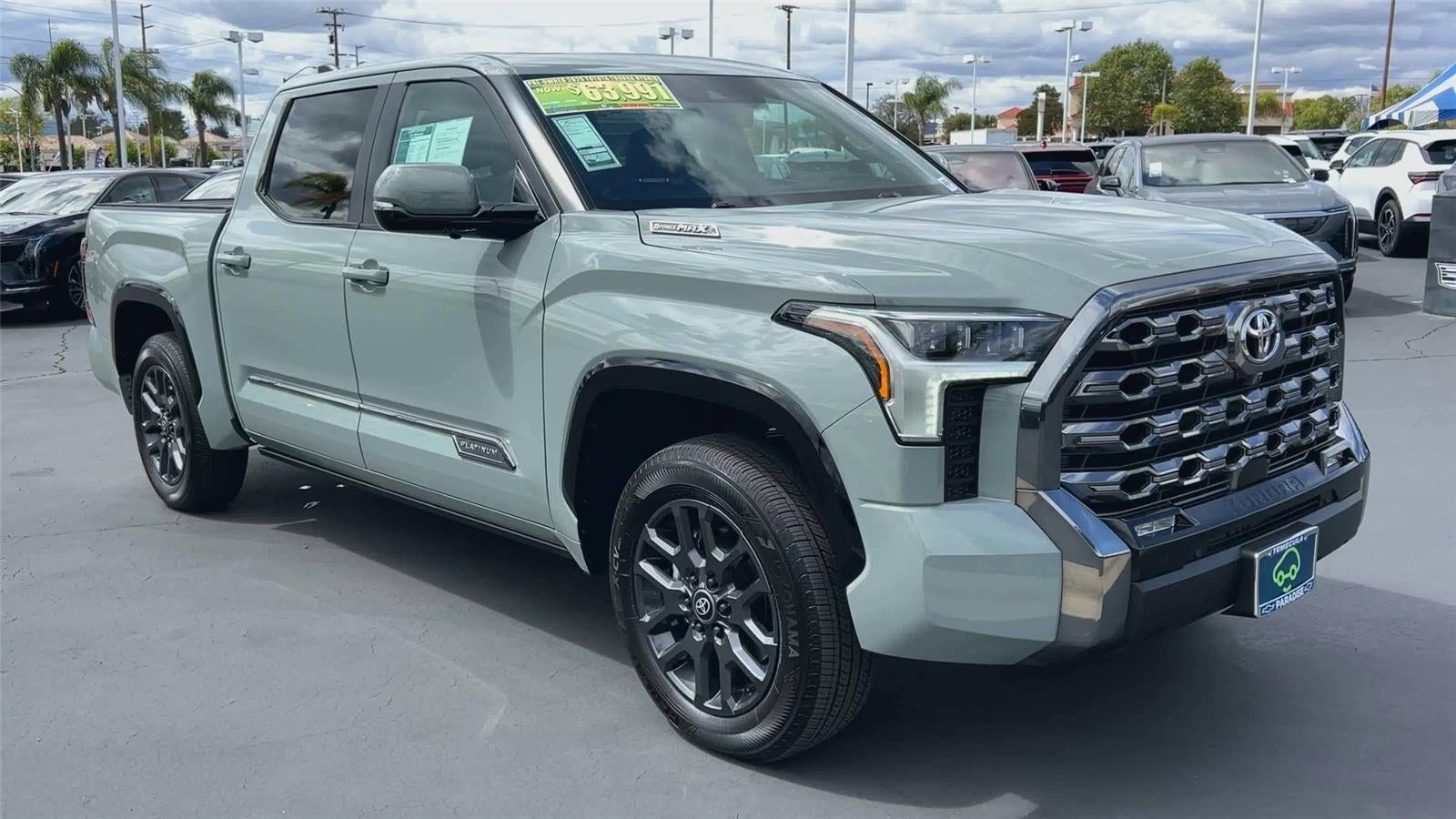 2025 Toyota Tundra Hybrid Platinum Hybrid CrewMax 5.5' Bed