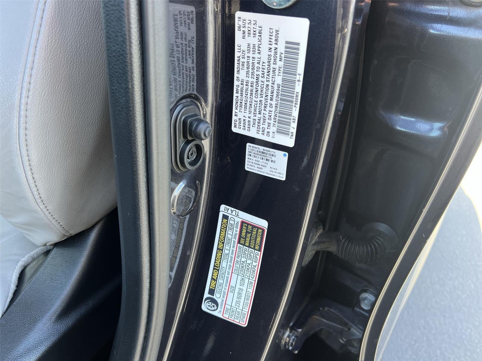 2018 Honda CR-V EX-L