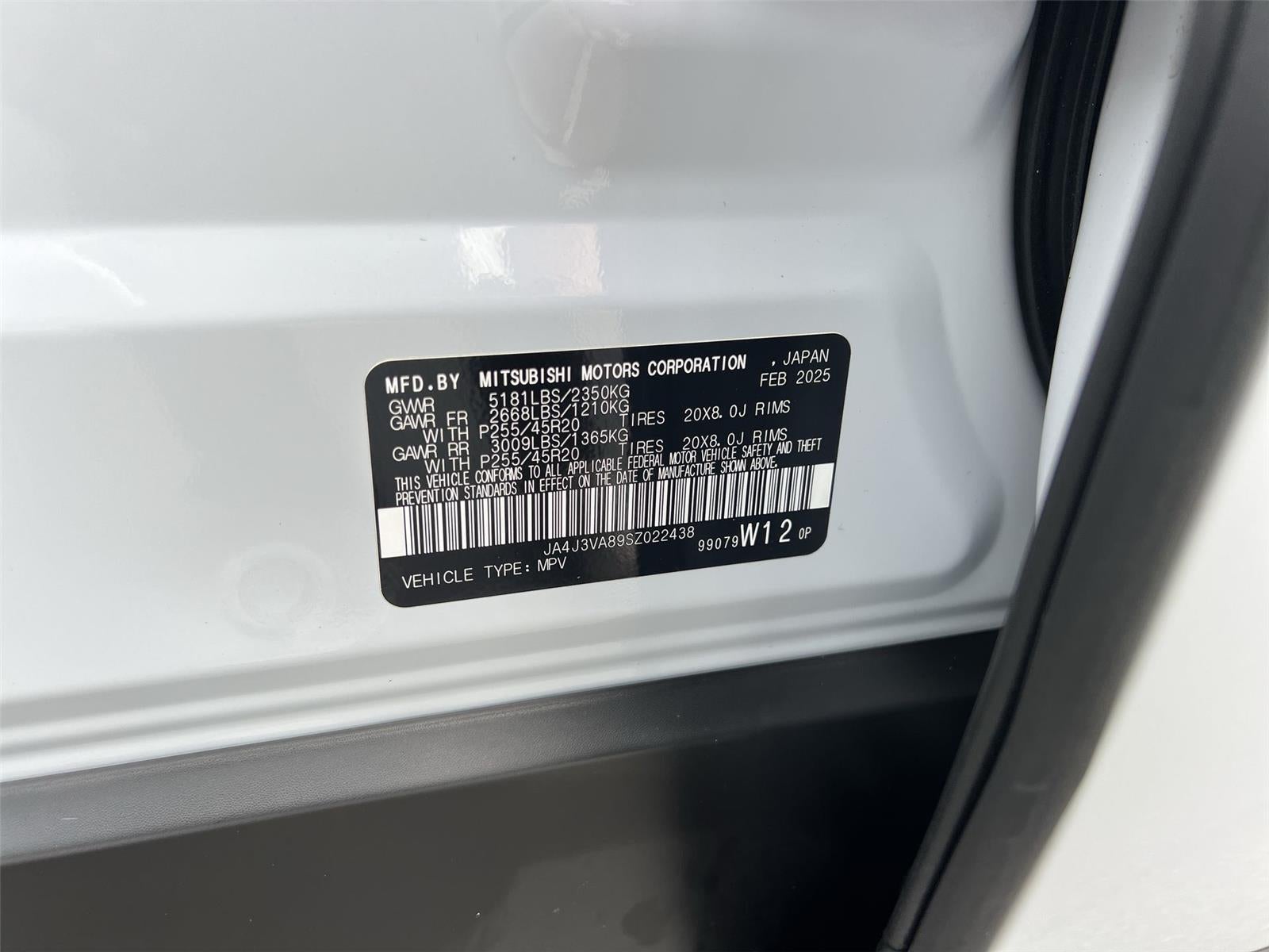 2025 Mitsubishi Outlander SE