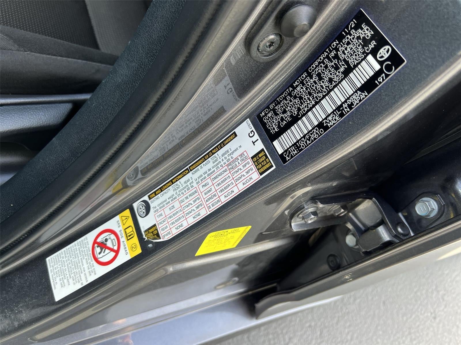 2022 Toyota Prius L Eco