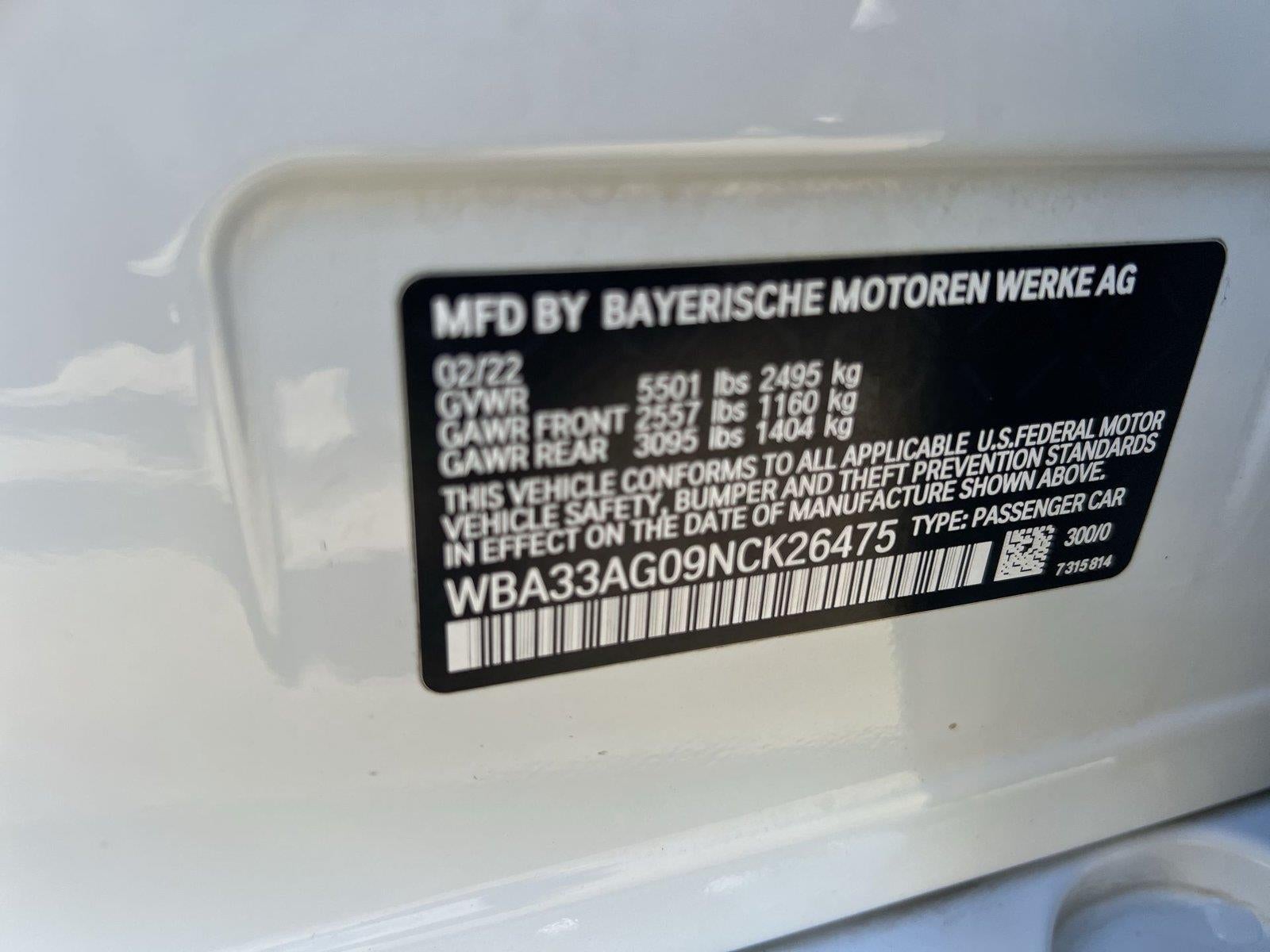2022 BMW 530e xDrive