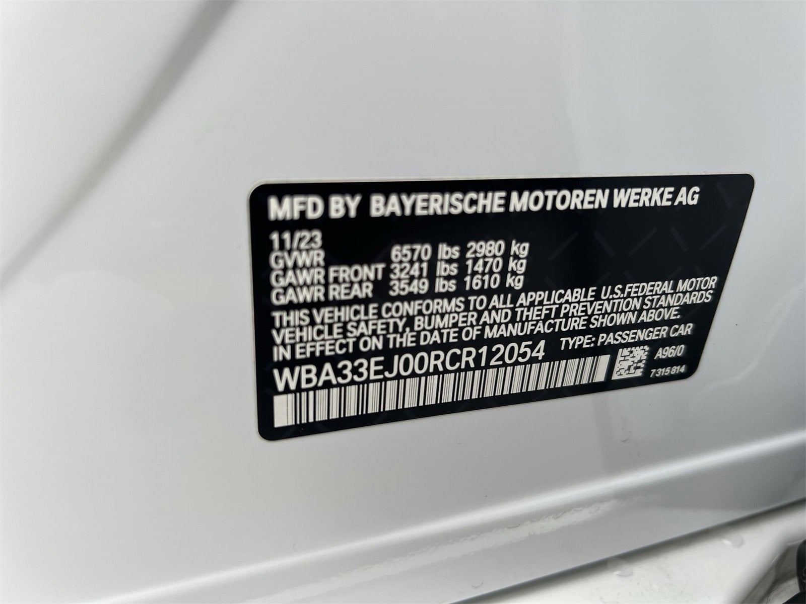 2024 BMW 760i xDrive