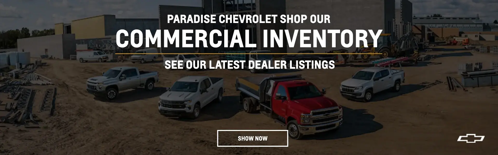 Paradise Chevrolet Cadillac Commercial Inventory