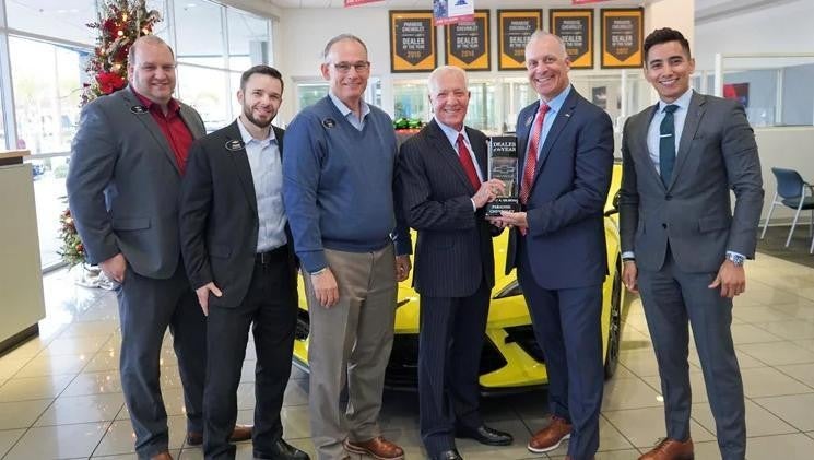 DEALER OF THE YEAR group photo