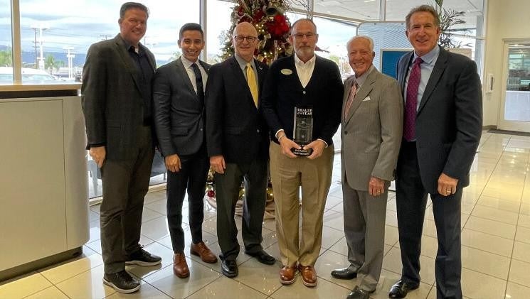 DEALER OF THE YEAR group photo