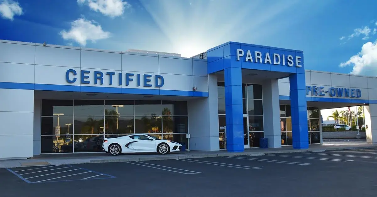 Paradise Chevrolet Cadillac Storefront