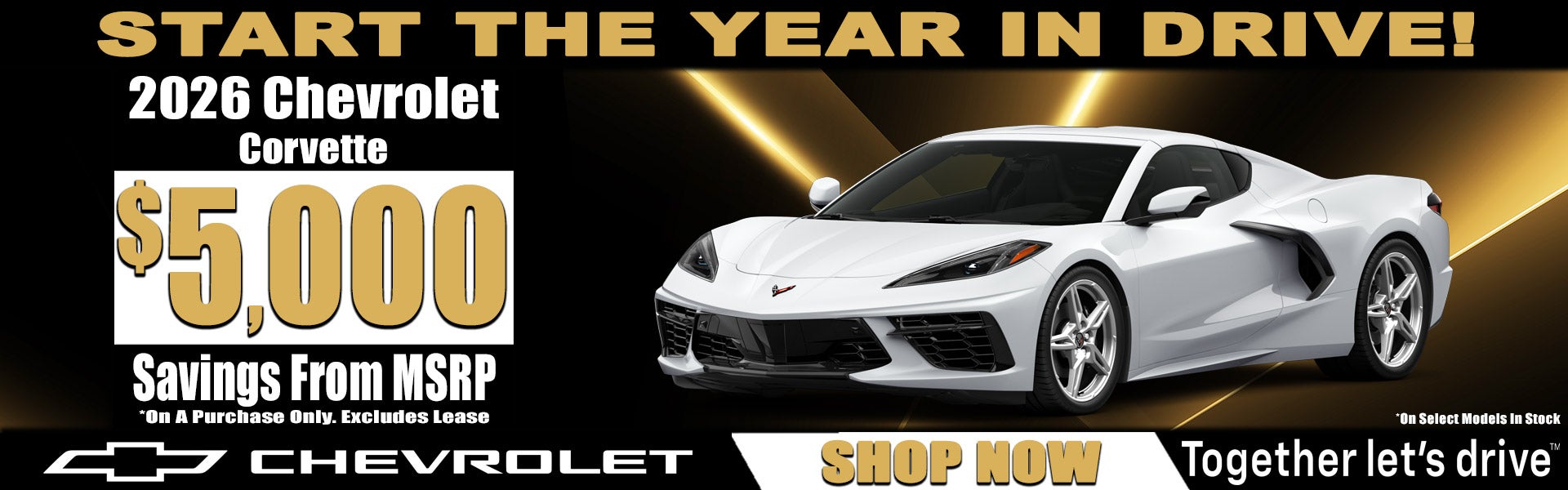 START THE YEAR IN DRIVE!