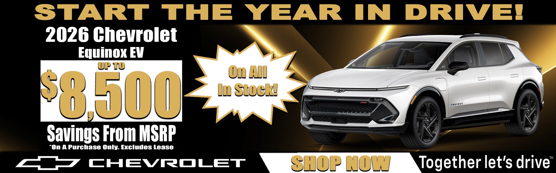 START THE YEAR IN DRIVE!