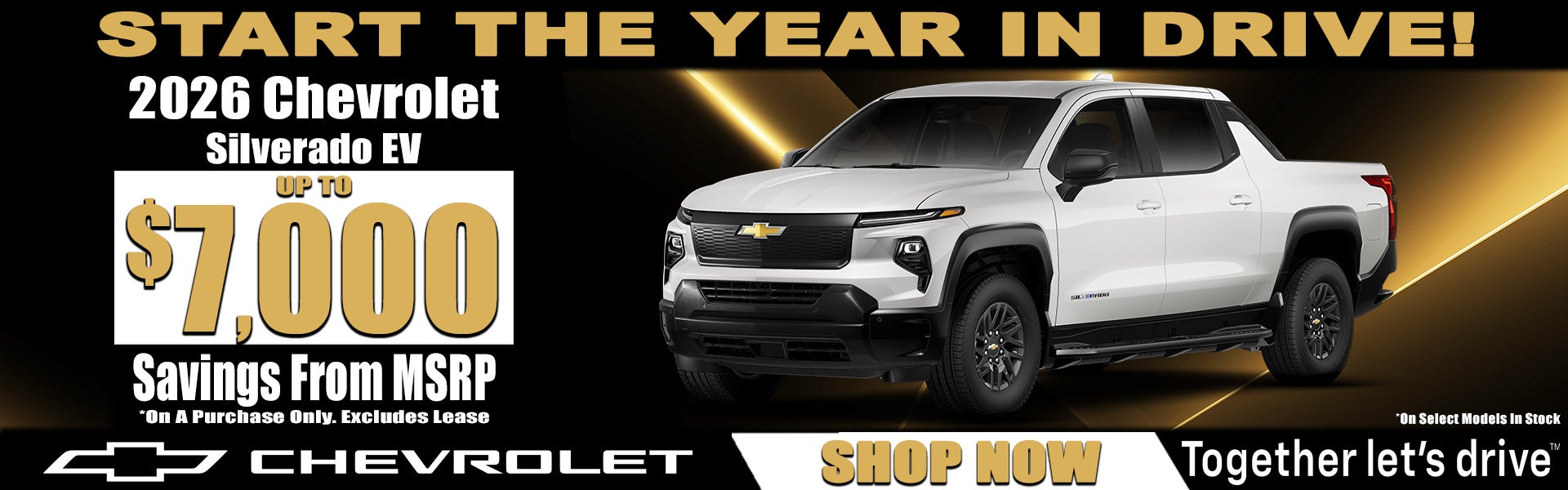 START THE YEAR IN DRIVE!