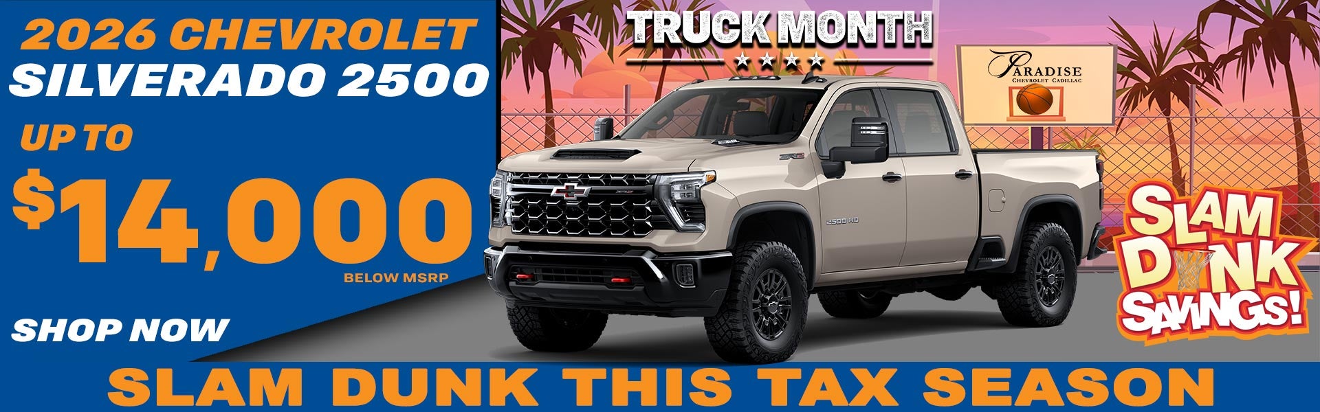 2026 Chevy Silverado 2500 Limited Time Sale