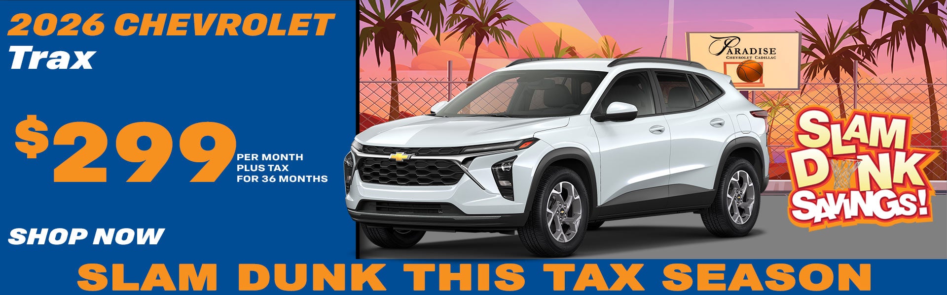 Chevy Trax Limited Time Lease Special