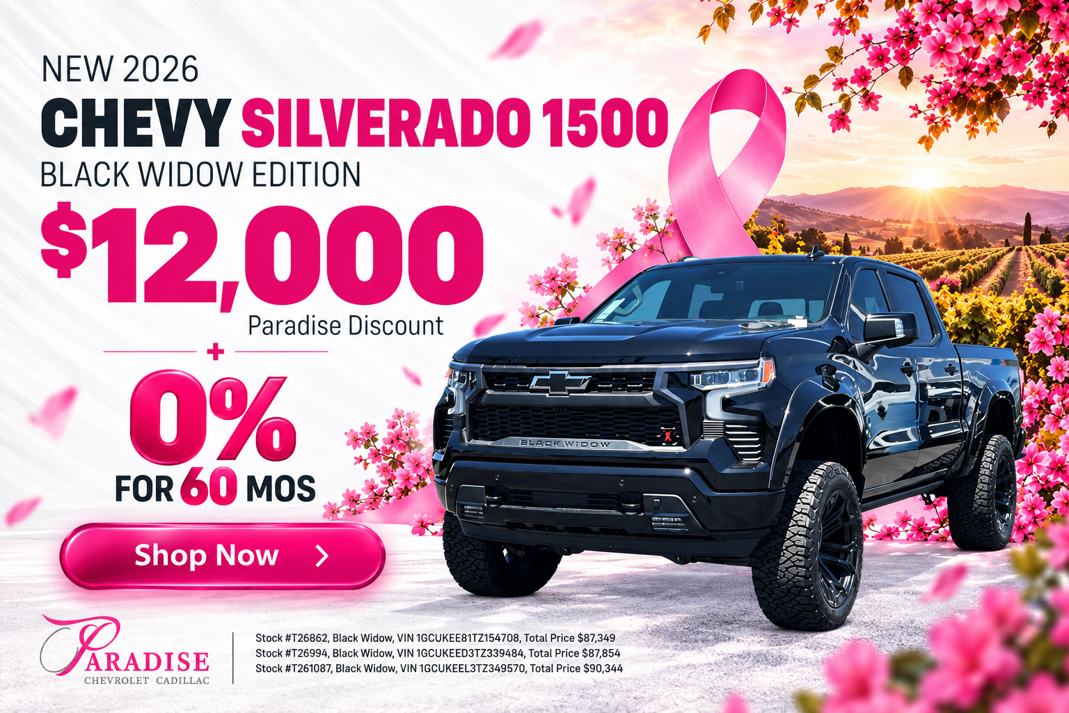 Chevrolet Silverado 1500 Black Widow