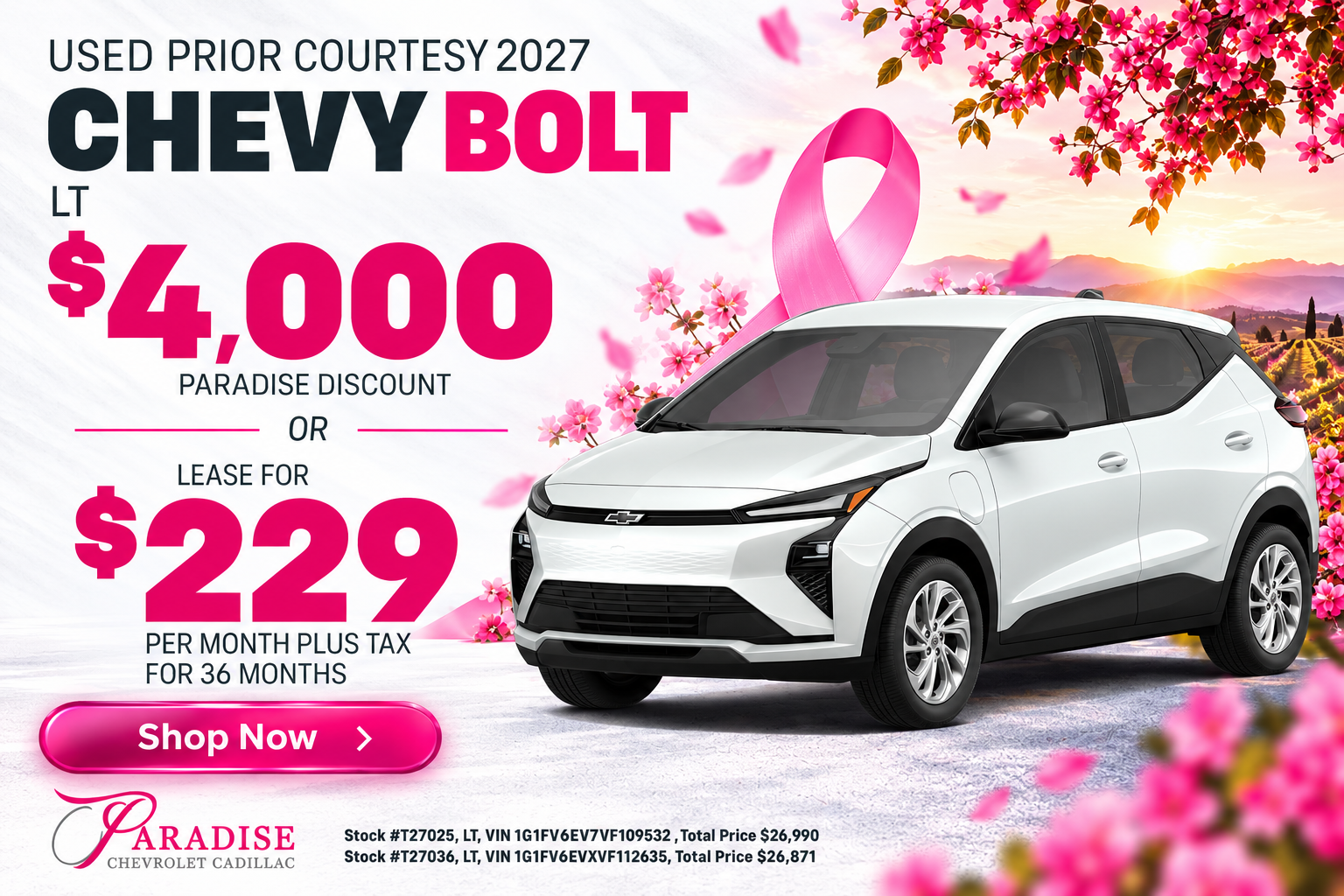 Chevrolet Bolt Special Temecula