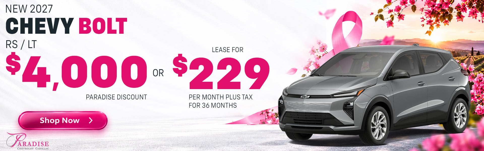 Chevy Bolt EV Lease Special