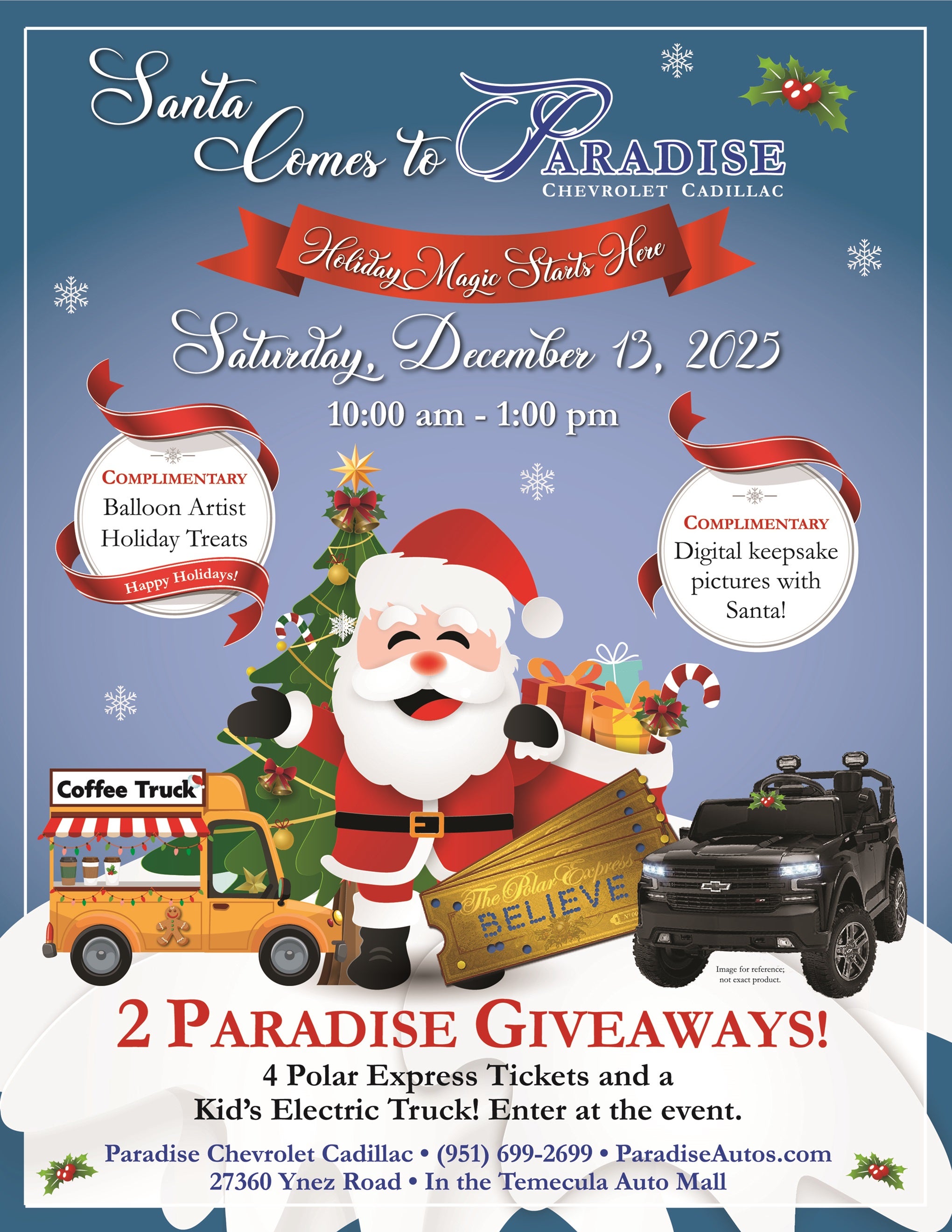 Santa Comes to Paradise