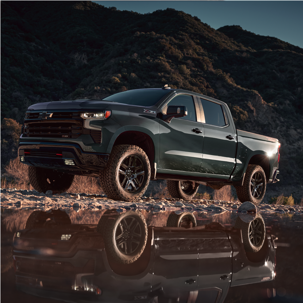 2026 Chevrolet Silverado Trail Boss driving off road