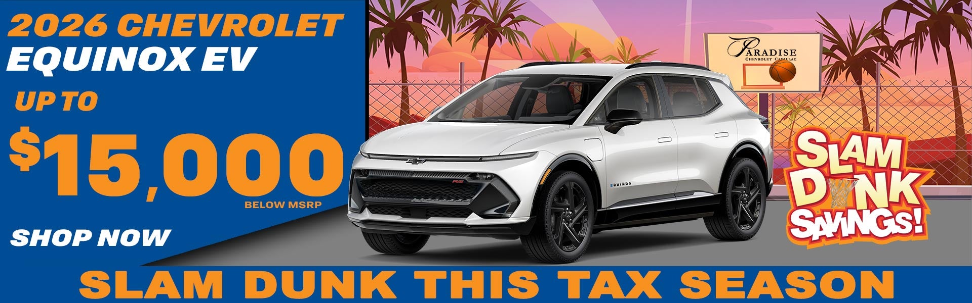 2026 Equinox EV Limited Time Sale