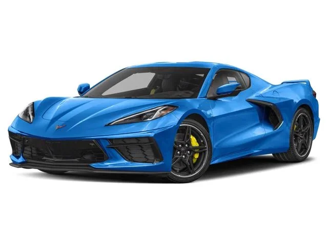 Blue convertible sports car in metallic