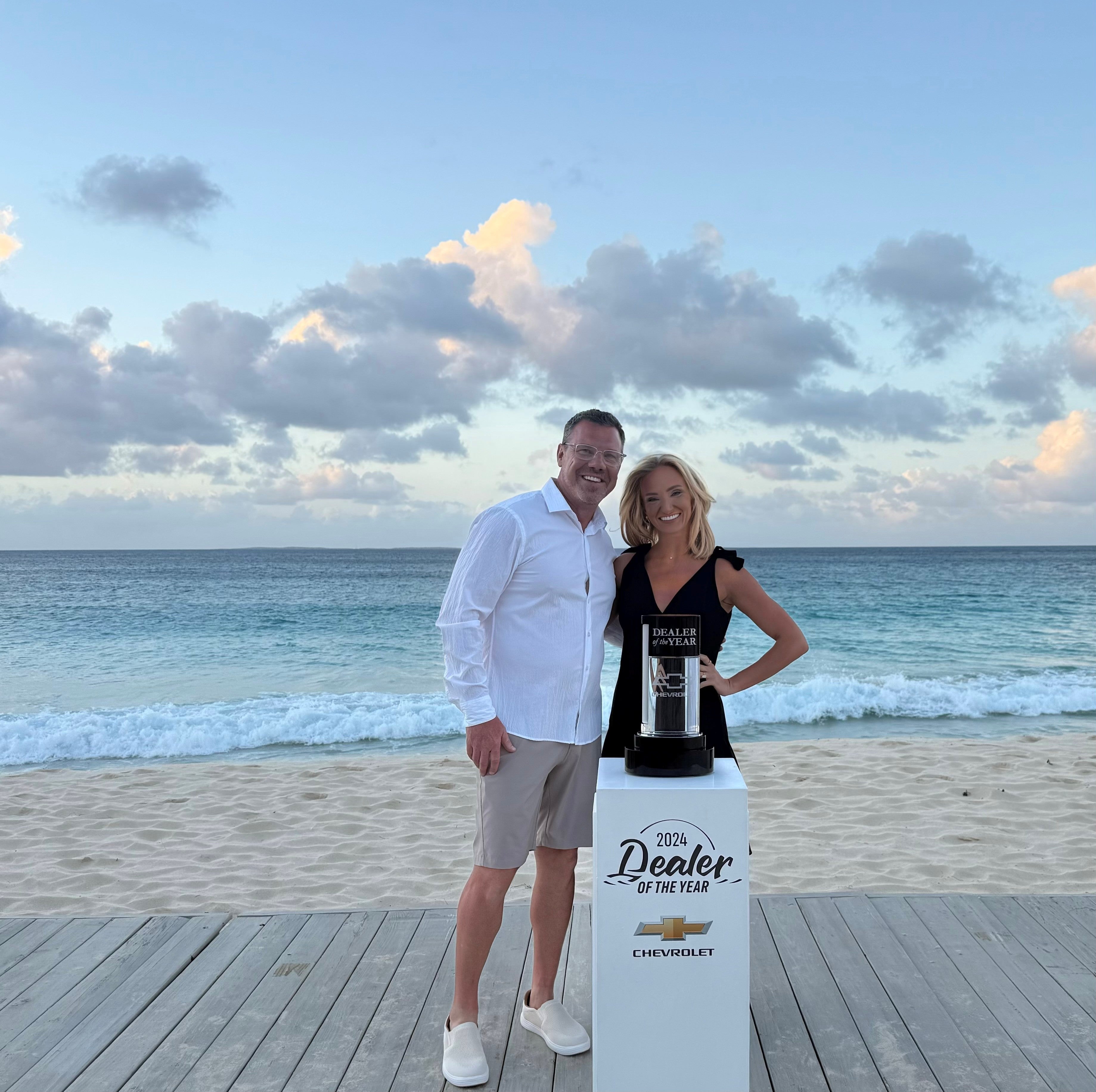 Car showroom front view